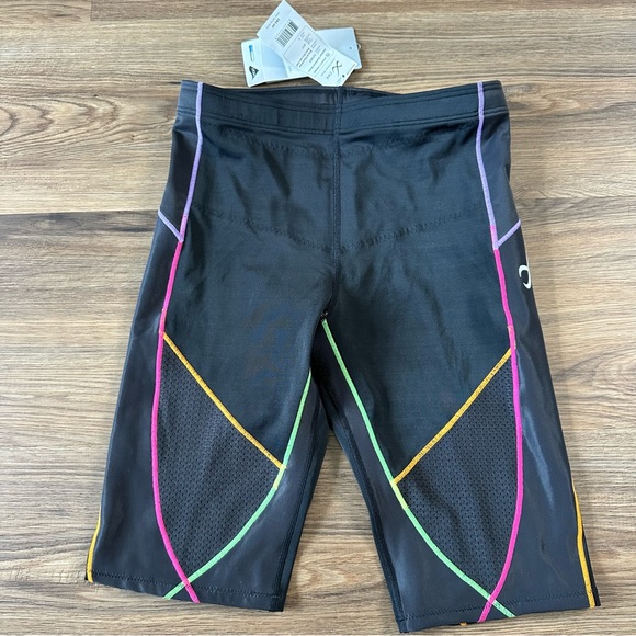 CW-X Staiblyx Ventilator Compression Shorts Womens Large Black Conditioning NWT - Picture 1 of 14